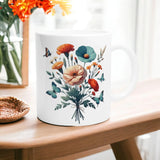 Floral Boho Style Mug - Boho Chic Tea Cup
