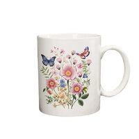 Cottagecore Flower Mug - Botanical Wildflower Design - Spring Floral
